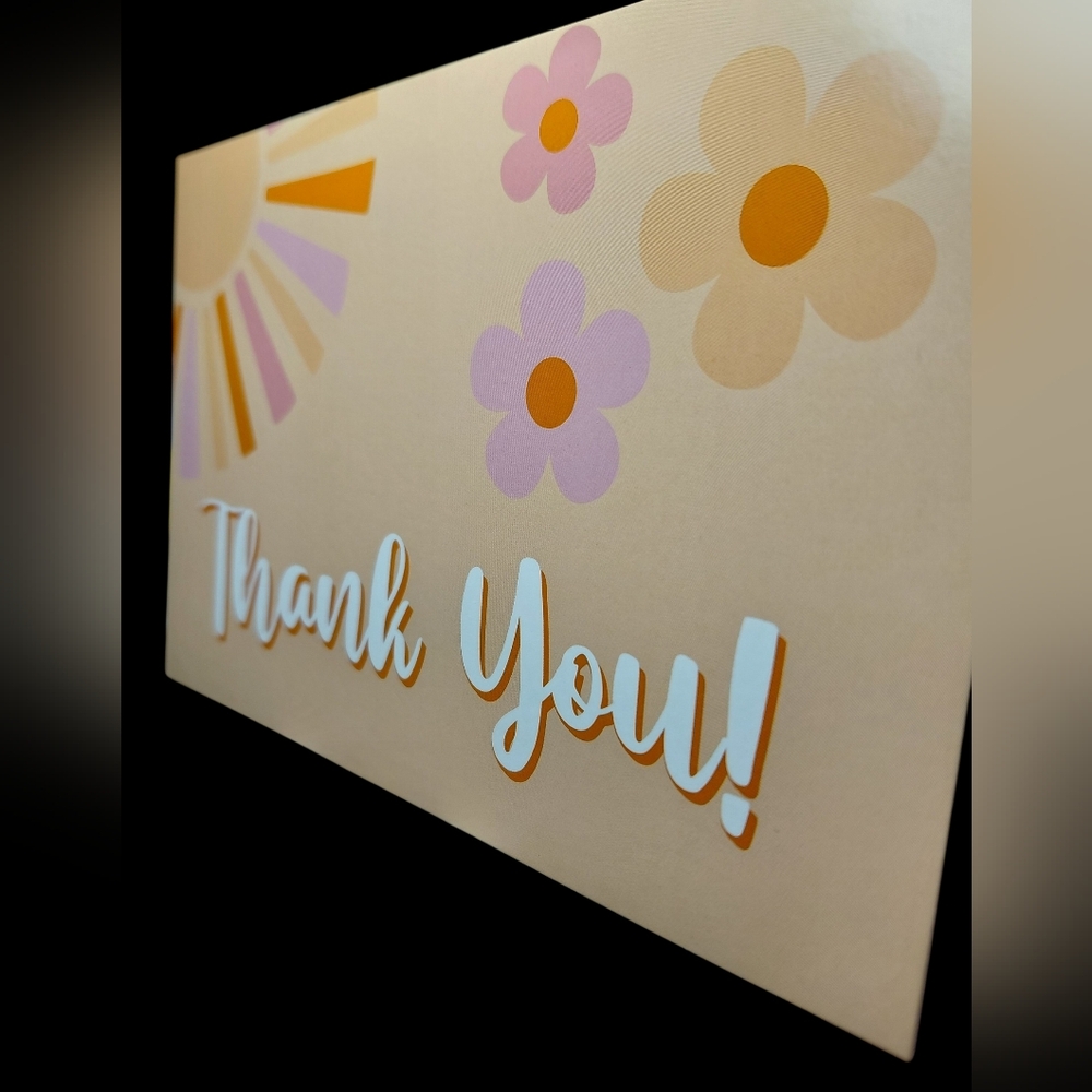 25ct. 4x6 Thank You Cards ✨️PRICE FIRM✨️🦋LAST ONE - Picture 4 of 4